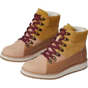 Toms Women's Two-Tone Hiking Boots - Tan and Mustard